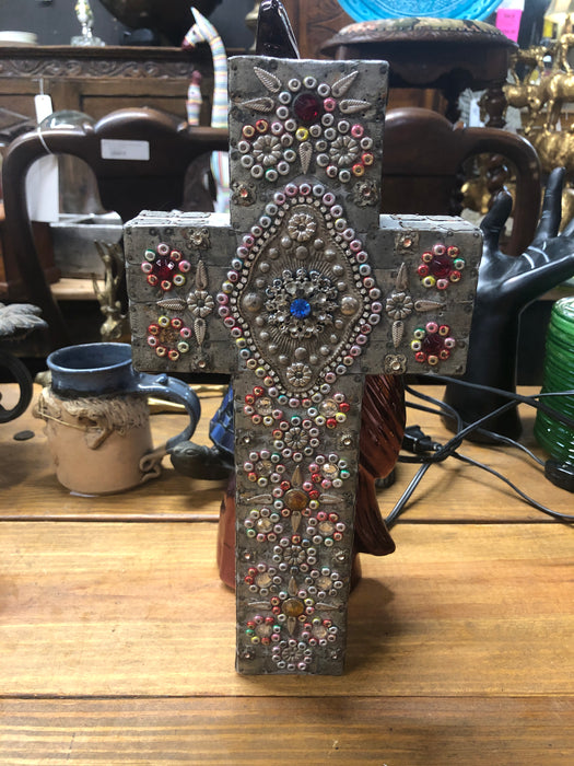 LARGE CROSS WITH JEWELS