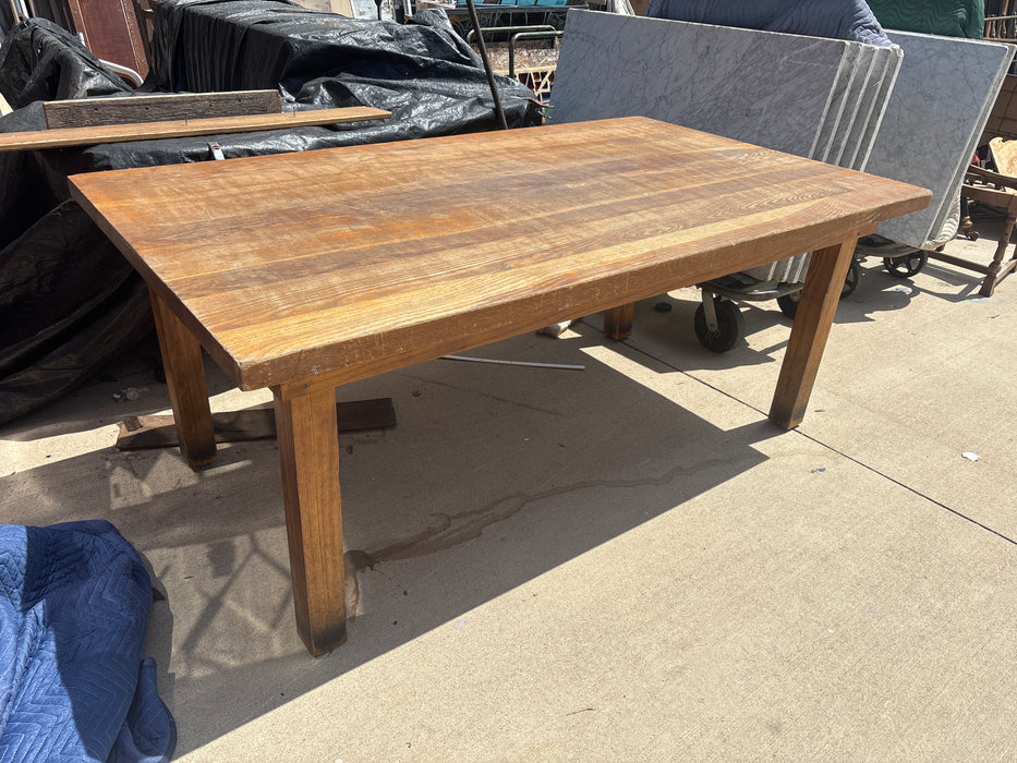 SIMPLE HEAVY 4 LEGGED TABLE
