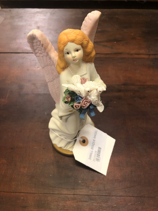 SMALL BISQUE ANGEL