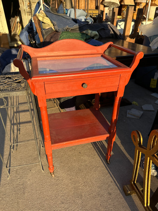 SMALL PAINTED WASH STAND AS FOUND