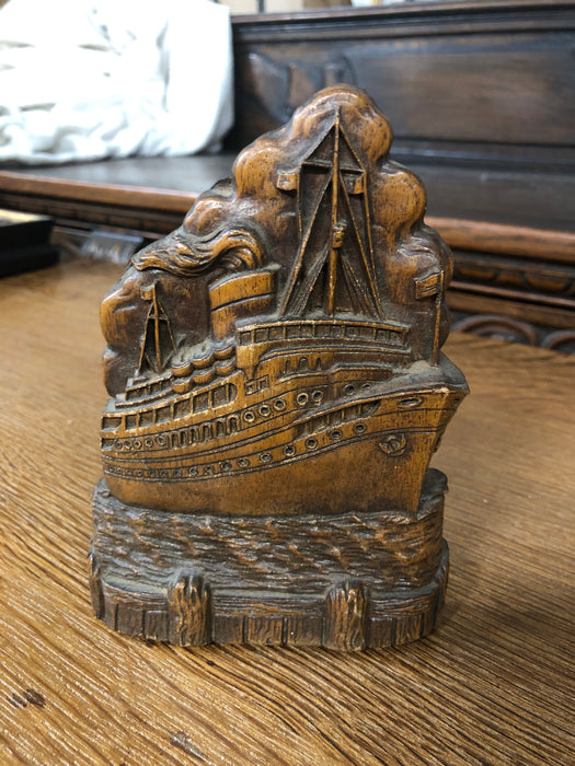 SAILING SHIP BOOKEND