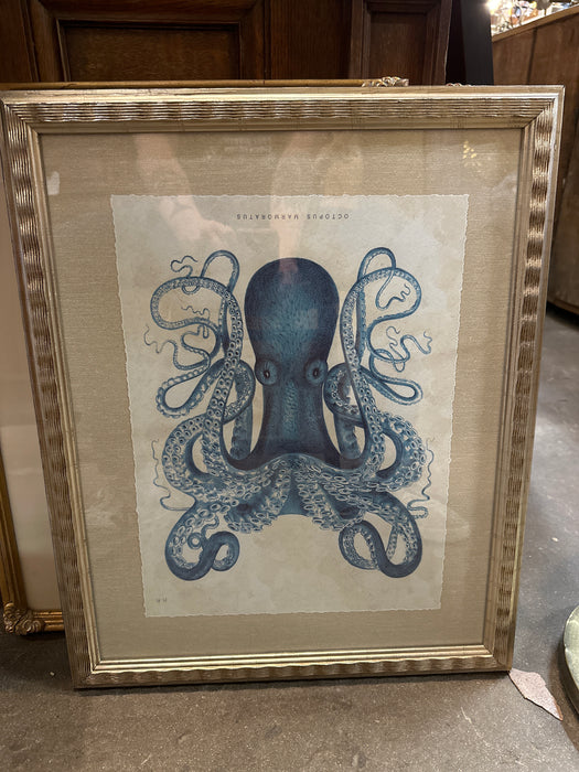 FRAMED OCTOPUS PRINT