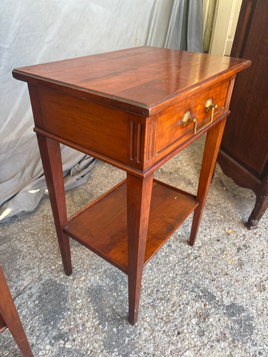 PAIR OF LOUIS XVI MAHOGANY SIDE CABINETS