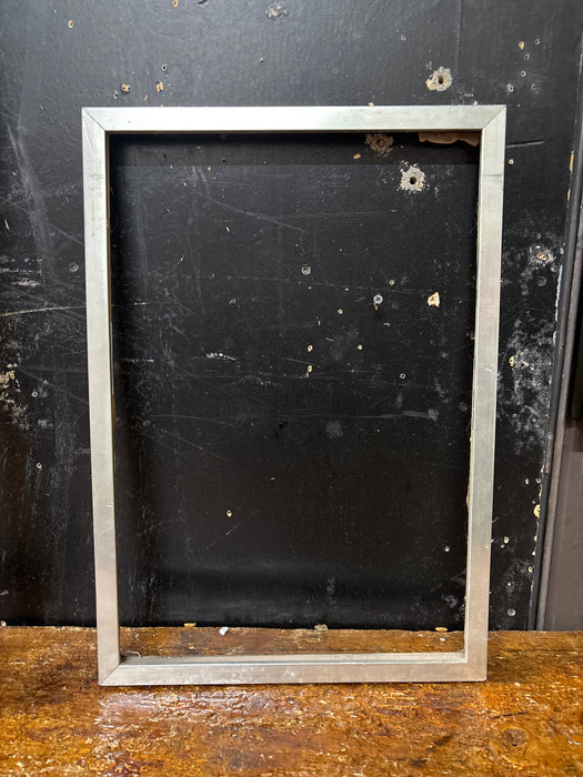 SMALL SILVER MODERN FRAME