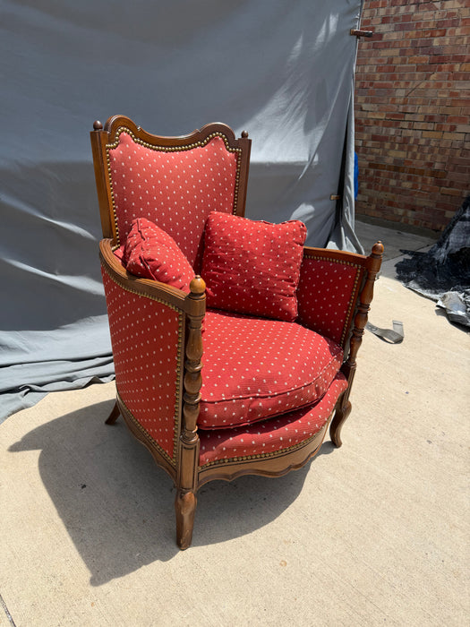 LOUIS XVI STYLE MID CENTURY CHAIR