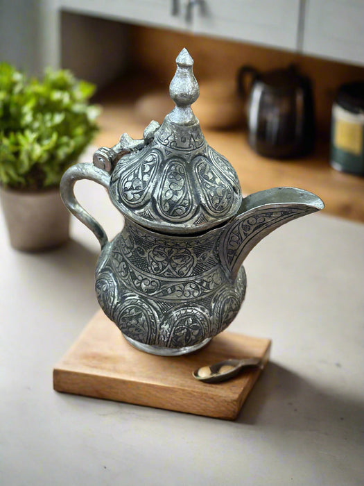 OTTOMAN COVERED COFFEE POT