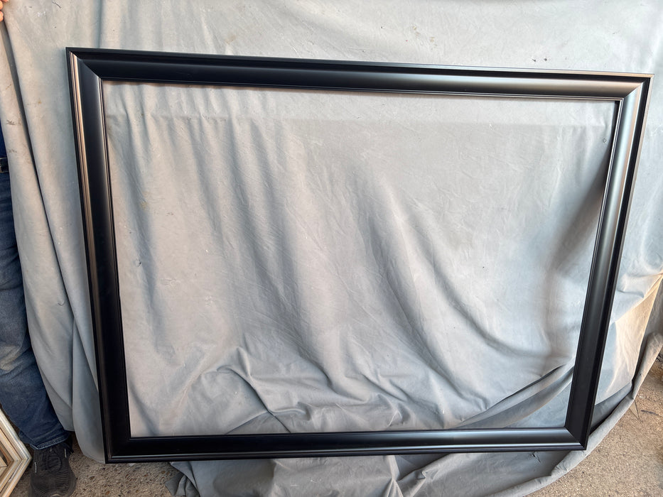 LARGE BEVELED BLACK MODERN FRAME