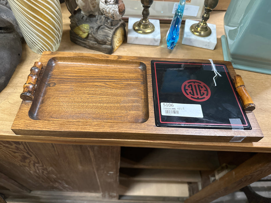 SMALL MCM CHEESE BOARD