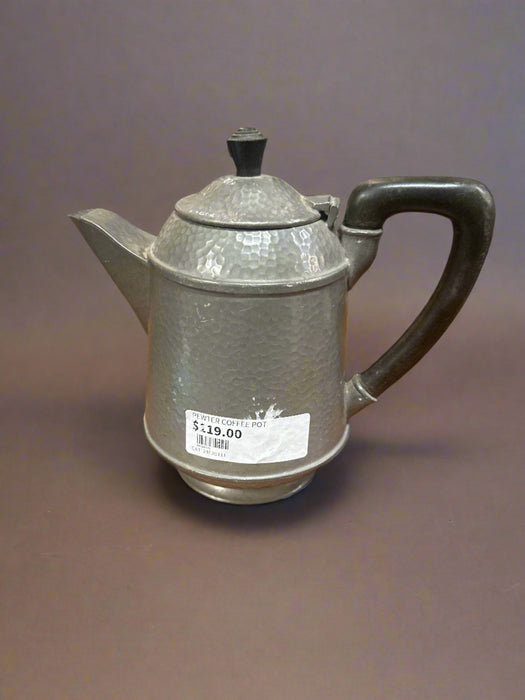 PEWTER COFFEE POT