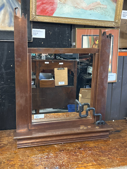 EAST WINDOW COPPER MIRROR SCULPTURE