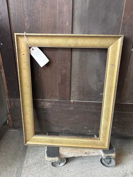 DISTRESSED GOLD FRAME