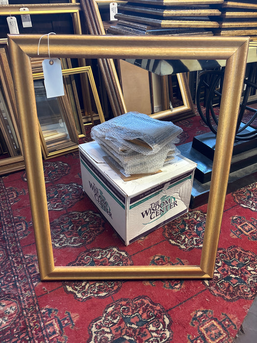 LARGE WOOD CRACKLE FRAME 24”W 32”L