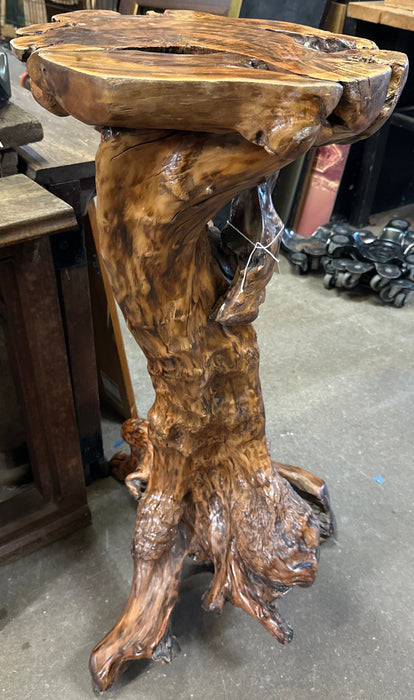 BURL ROOT PEDESTAL