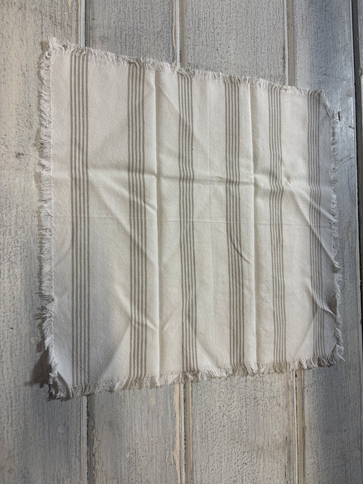 SET OF 7 SQUARE LINEN TOWELS