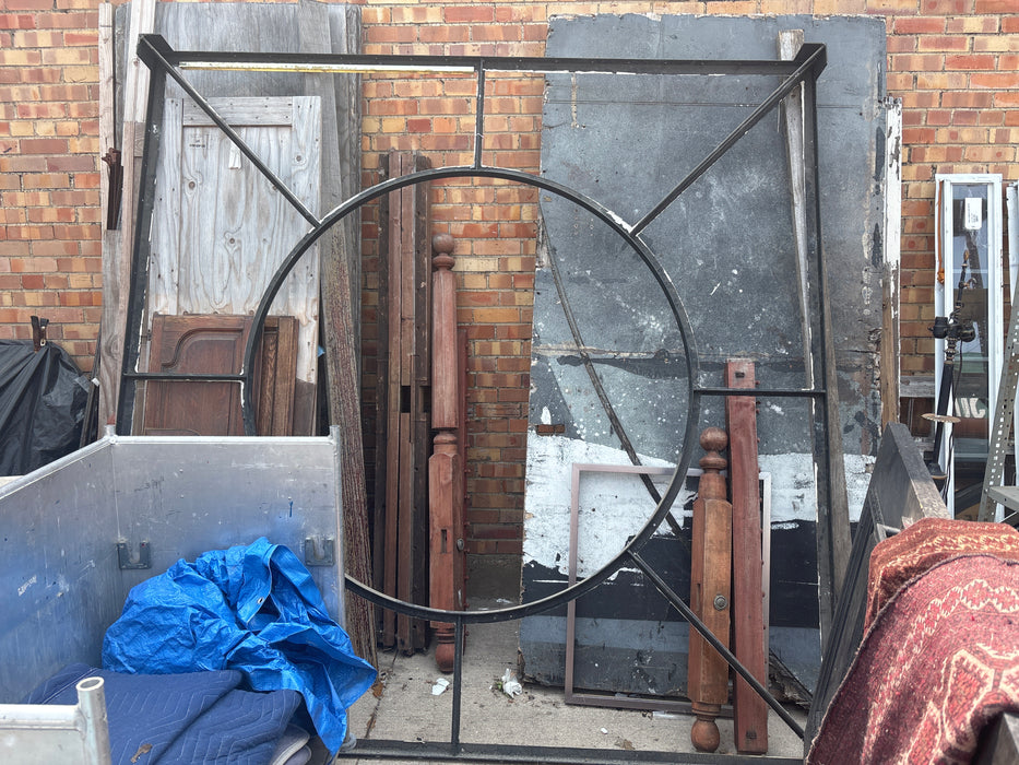 LARGE STAINED GLASS DOME