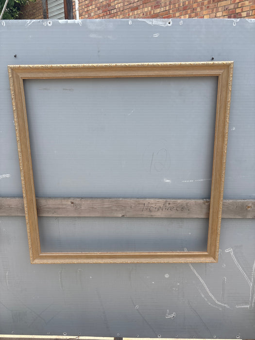 LARGE THIN WASHED GILT FRAME