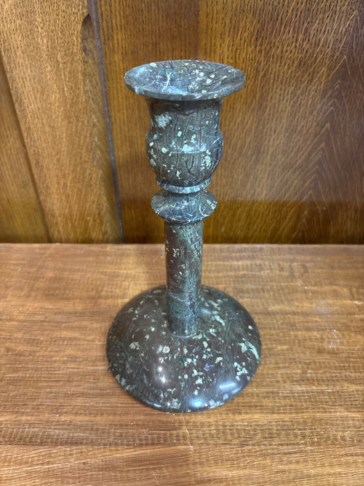 SINGLE MARBLE CANDLESTICK HOLDER