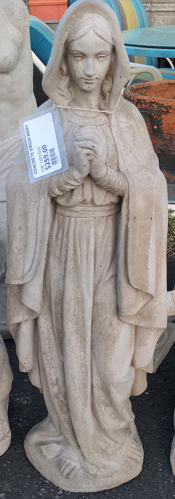 MEDIUM CONCRETE VIRGIN MARY
