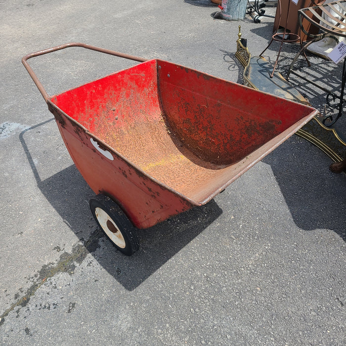 RED WHEEL BARREL