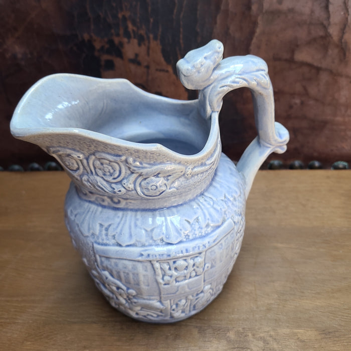 IRONSTONE LAVENDAR PITCHER3398
