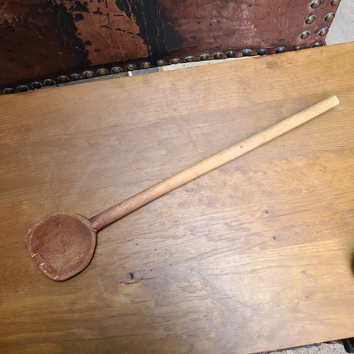 PRIMITIVE LADDLE LONG HANDLE LIGHT WOOD3398