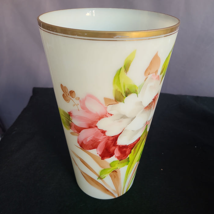 BEAUTIFUL SIGNED BRISTO HAND PAIMTED VASE