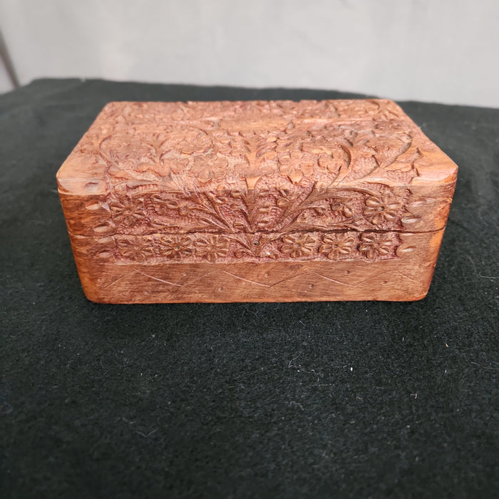 CARVED ASIAN BOX