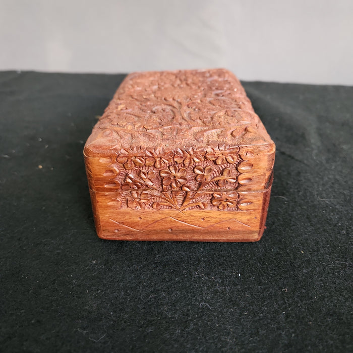 CARVED ASIAN BOX