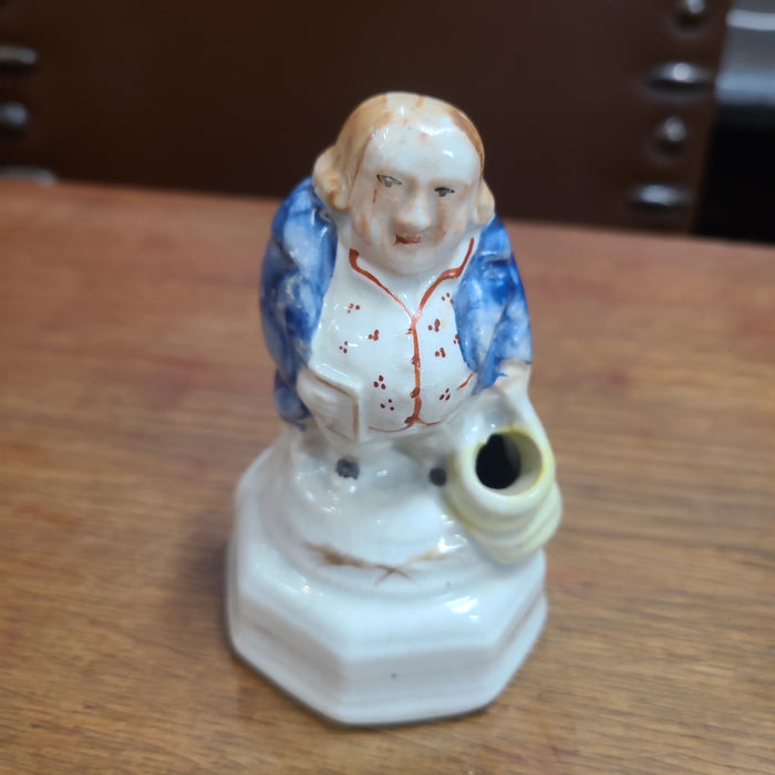 STAFFORDSHIRE FIGURINE OF MAN