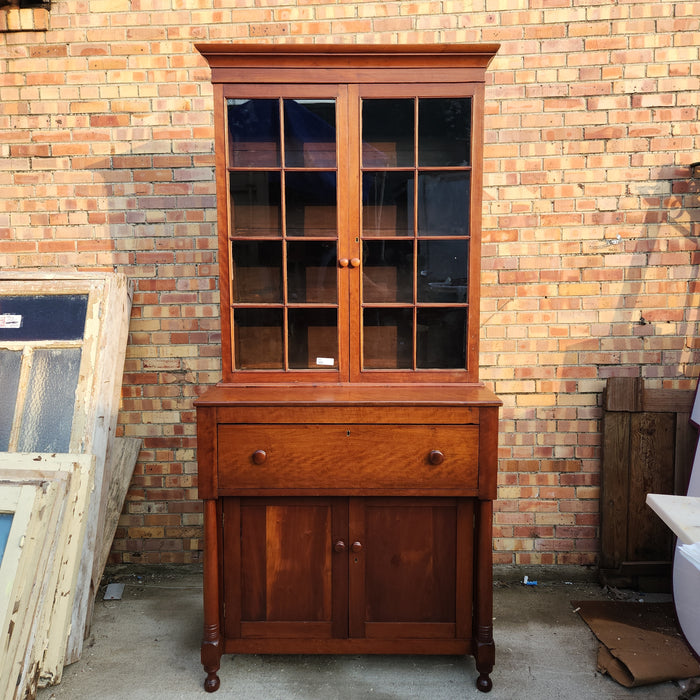 COUNTRY AMERICAN CHERRY STEP BACK AMERICAN CUPBOARD