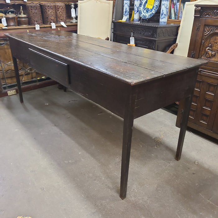 18TH CENTURY TAPER LEG ISLAND TABLE