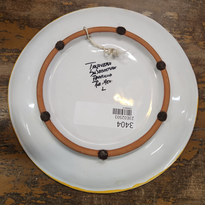 TALAVERA GLAZED PLATE