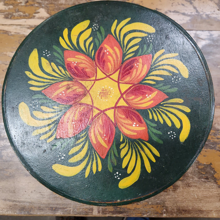 HANDPAINTED ANTIQUE FIRKIN