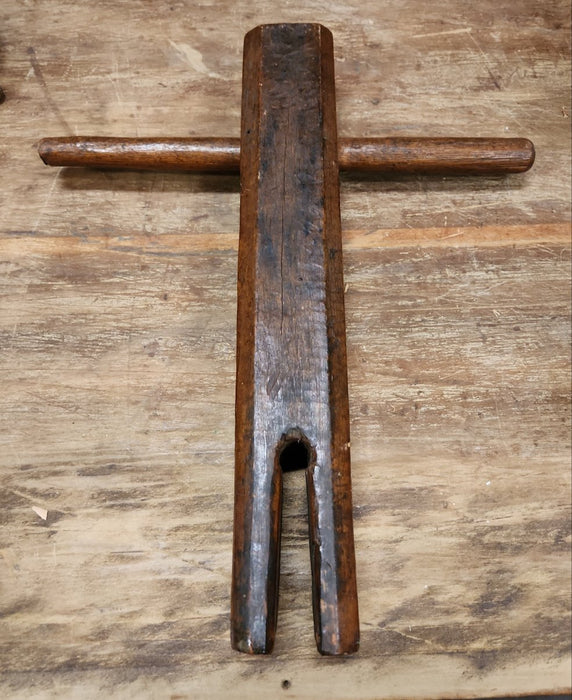 WOOD HANDLE FARM TOOL
