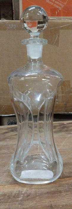 SHAPED GLASS DECANTER