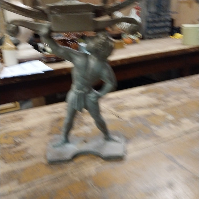ALUMINUM ARMILLARY SPHERE