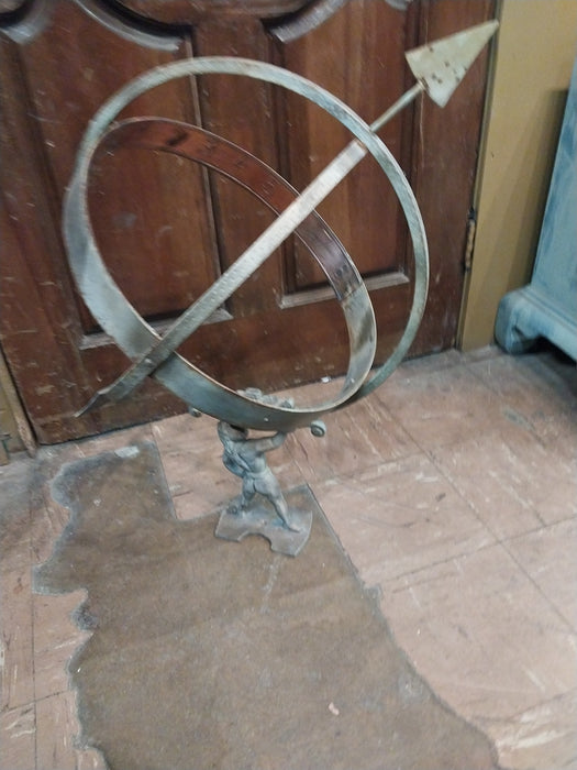 ALUMINUM ARMILLARY SPHERE