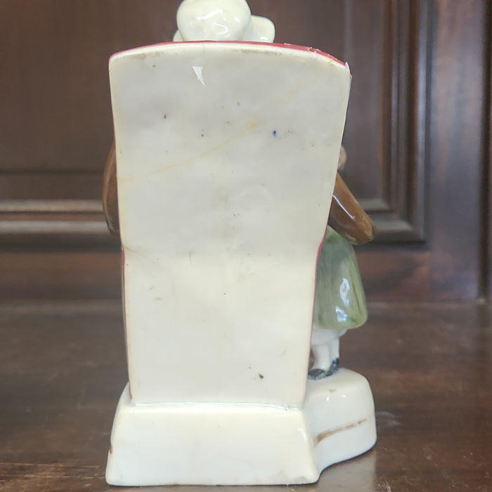 PAIR OF MY GRANDPARENTS STAFFORDSHIRE AS FOUND