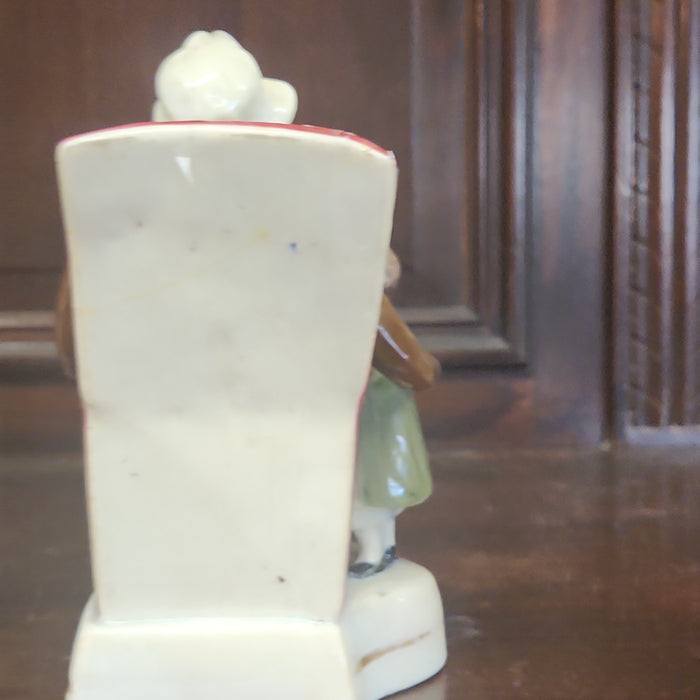 PAIR OF MY GRANDPARENTS STAFFORDSHIRE AS FOUND