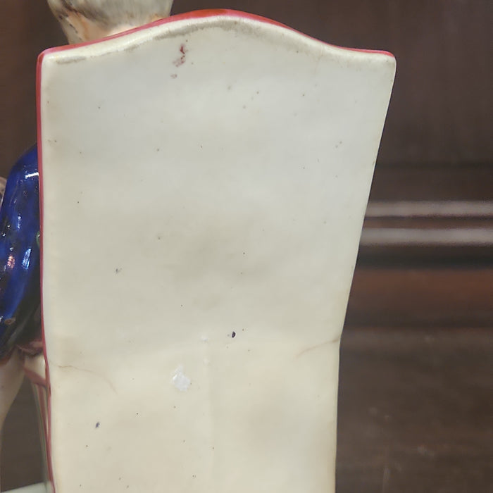 PAIR OF MY GRANDPARENTS STAFFORDSHIRE AS FOUND