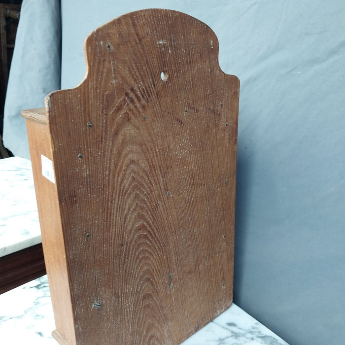 AMERICAN PRMITIVE PINE WALL SPICE CABINET