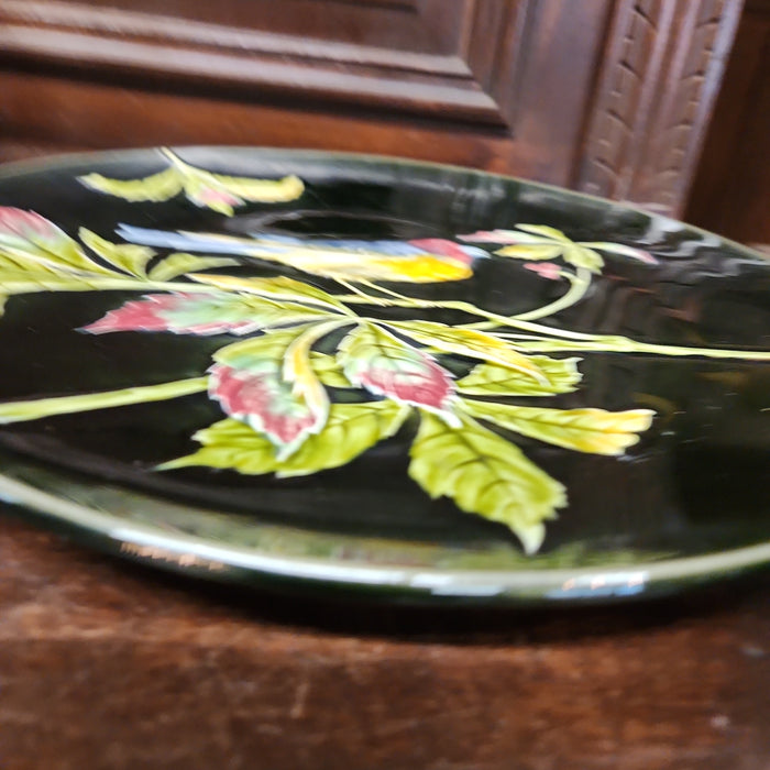 MAJOLICA BIRD PLATE