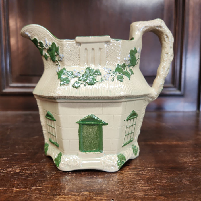 ENGLISH PITCHER GREEN COTTAGE-AS IS