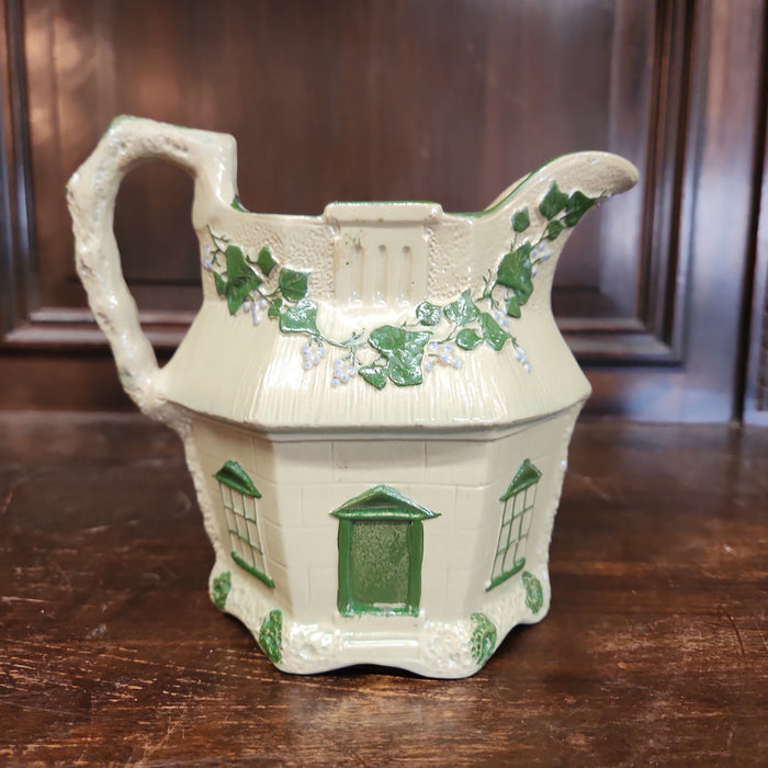 ENGLISH PITCHER GREEN COTTAGE-AS IS