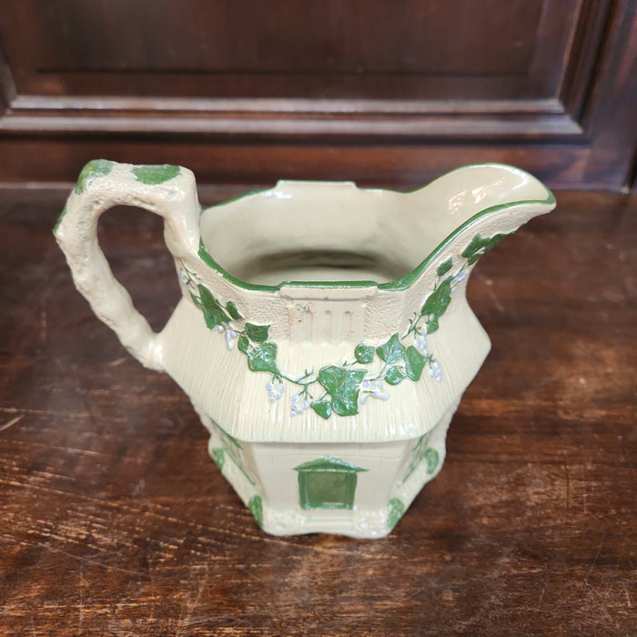ENGLISH PITCHER GREEN COTTAGE-AS IS