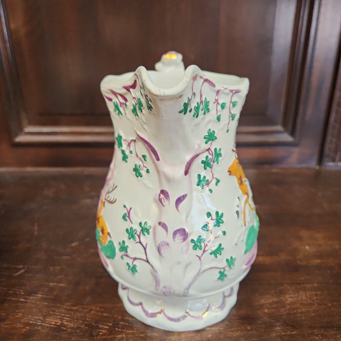 LUSTER STAG & DALMATION PITCHER