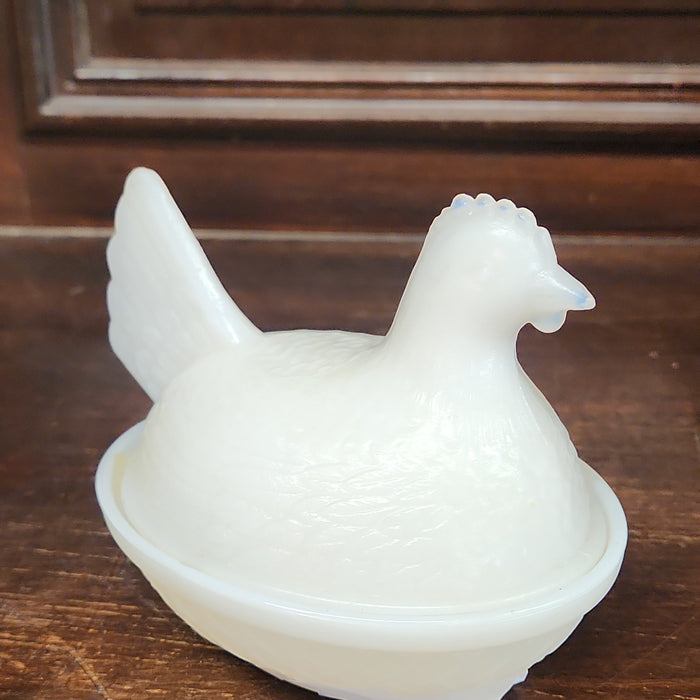 OPALESCENT ROOSTER BOX