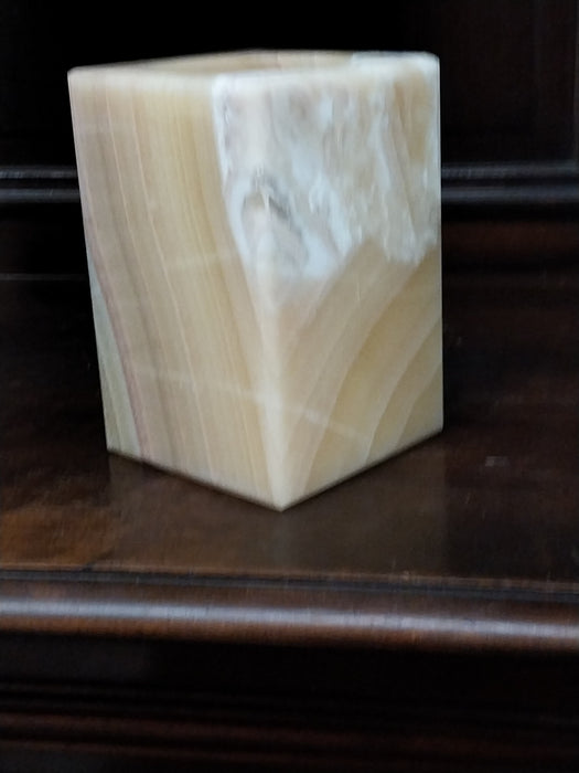 ALABASTER VOTIVE CANDLE COVER