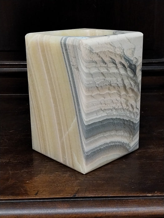 ALABASTER VOTIVE CANDLE COVER