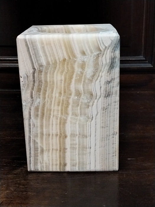 ALABASTER VOTIVE CANDLE COVER